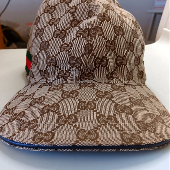 Gucci Baseball Cap Original GG Canvas Sz XL UNISEX - Picture 5 of 17